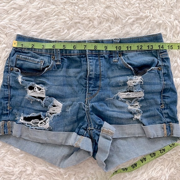 Mudd Flex Stretch Denim Shorts - Picture 7 of 10